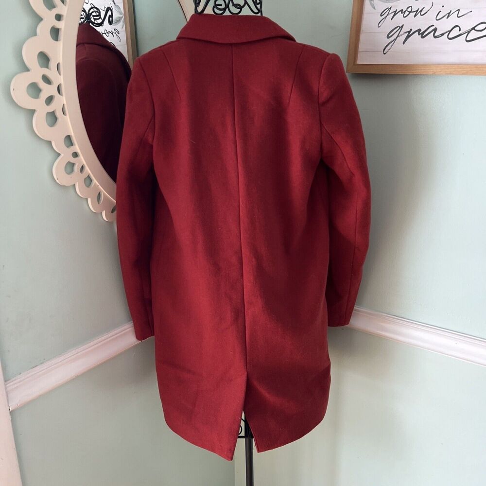 ZARA Trafaluc Basic outerwear wool blend Pea coat… - image 3